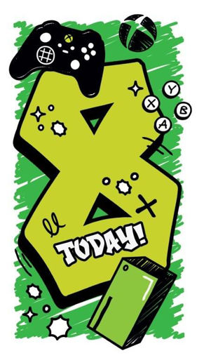 Picture of GAMING 8 TODAY BIRTHDAY CARD